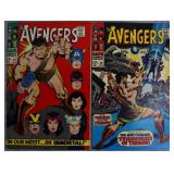 The Avengers #38-39 1967 Marvel Comic Books