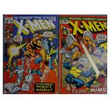 Uncanny X-Men #69 & #75 Marvel Comic Books