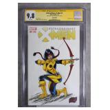 CGC 9.8 ART Franck Uzan Original Sketch Cover Art