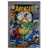 The Avengers #72 1970 Key Marvel Comic Book
