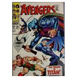 The Avengers #50 1968 Key Marvel Comic Book