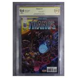 CBCS 9.4 SS Thanos #14 2018 Marvel Comic Book