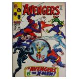The Avengers #53 1968 Key Marvel Comic Book