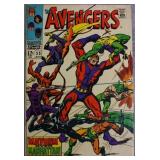 The Avengers #55 1968 Key Marvel Comic Book