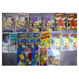 20pc The Simpsons Bongo Comic Books w/ #1s