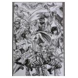 Uncanny Avengers: Fall Of X #1 2023 Sketch Variant