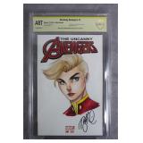 CBCS ART Ryan Kincaid Original Sketch Cover Art