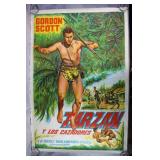 1958 Tarzan Y Los Cazadores One-Sheet