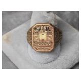 WWII German Military Brass Ring