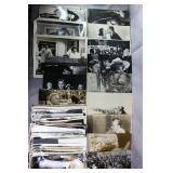 104pc Vtg Large Format Press Photos & Movie