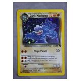 2000 Pokemon Dark Machamp 10/82 Holo Card