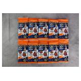 10pc Sealed 2021 Optic Football Fat Packs