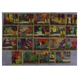 19pc 1936 Gum Inc. G-Men & Heroes Trading Cards