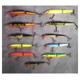 Assorted Rapala Jointed Fishing Lures