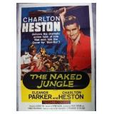 1953 The Naked Jungle One-Sheet Movie Poster