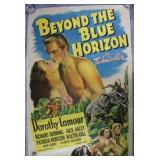1942 Beyond The Blue Horizon One-Sheet Poster