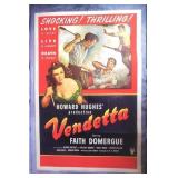 1950 Vendetta Movie Poster
