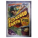 1942 Scorched Earth Original Movie Poster