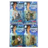 4pc NIP Terminator 2 Future War Action Figures
