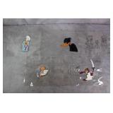 5pc Vtg Animation Cells w/ Looney Tunes
