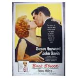 1961 Back Street One-Sheet Movie Poster