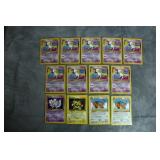 13pc 1999 Pokemon Black Star Promo Cards