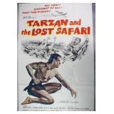 1957 Tarzan And The Lost Safari One-Sheet Poster