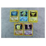 1999 Pokemon Base Set Holo Cards