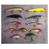 Assorted Manufacture/Style Fishing Lures