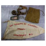 Antique Boy Scouts Of America Belts & Pennant+