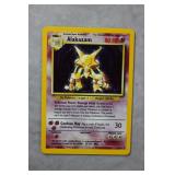 1999 Pokemon Alakazam 1/102 Base Set Holo