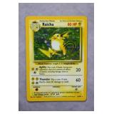 1999 Pokemon Raichu 14/102 Base Set Holo