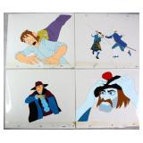 4pc 1988 The Phantom Of The Opera Animation Cels