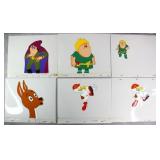 6pc 1996 Hunchback Of Notre Dame Animation Cels