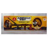 NIP TootsieToy American West Cowboy Set