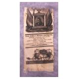 Gen Gilbert Mottier Lafayette Silk Funeral Ribbon