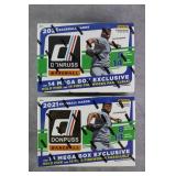 2pc Sealed 2021 Donruss Baseball Mega Boxes