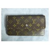 Vtg Louis Vuitton Sarah Monogram Long Wallet