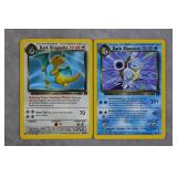 2000 Pokemon Dark Blastoise & Dragonite Non Holo