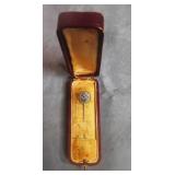 WWII German Military 925 Silver Stickpin