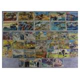35pc 1941 Gum Inc. Uncle Sam Trading Cards+