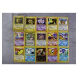 15pc 1999-2002 Pokemon Black Star Promo Cards