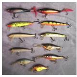 Assorted Rapala Fishing Lures