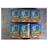 4pc Complete 1989 Topps Baseball Wax Boxes