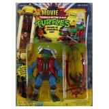 NIP 1992 TMNT Movie III Samurai Leo Action Figure