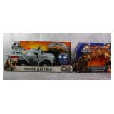NIP Jurassic World Vehicle & T-Rex Figure