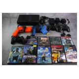 Sony PlayStation 2 Video Games Console w/ Games