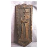 Folk Art Patrotic Uncle Sam Wall Hanging