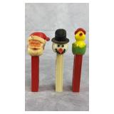 Christmas & Easter Footless Pez Dispensers