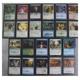22pc Artist Signed MTG Magic The Gathering Cards